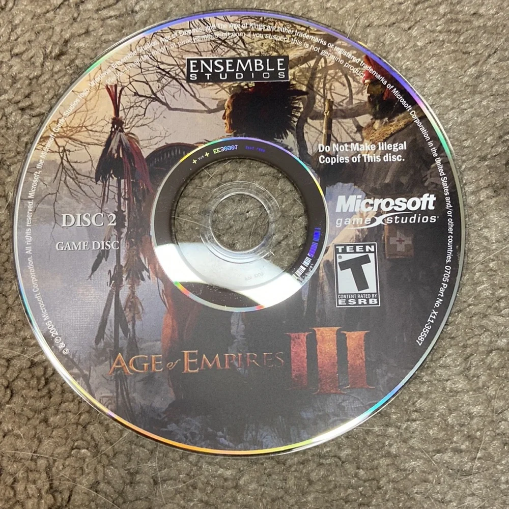 Age of Empires III PC Game Windows with Case and Manual Historical Gameplay RTS